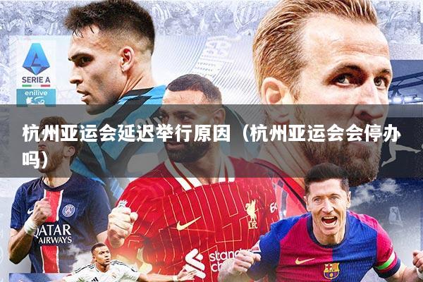 杭州亚运会延迟举行原因（杭州亚运会会停办吗）